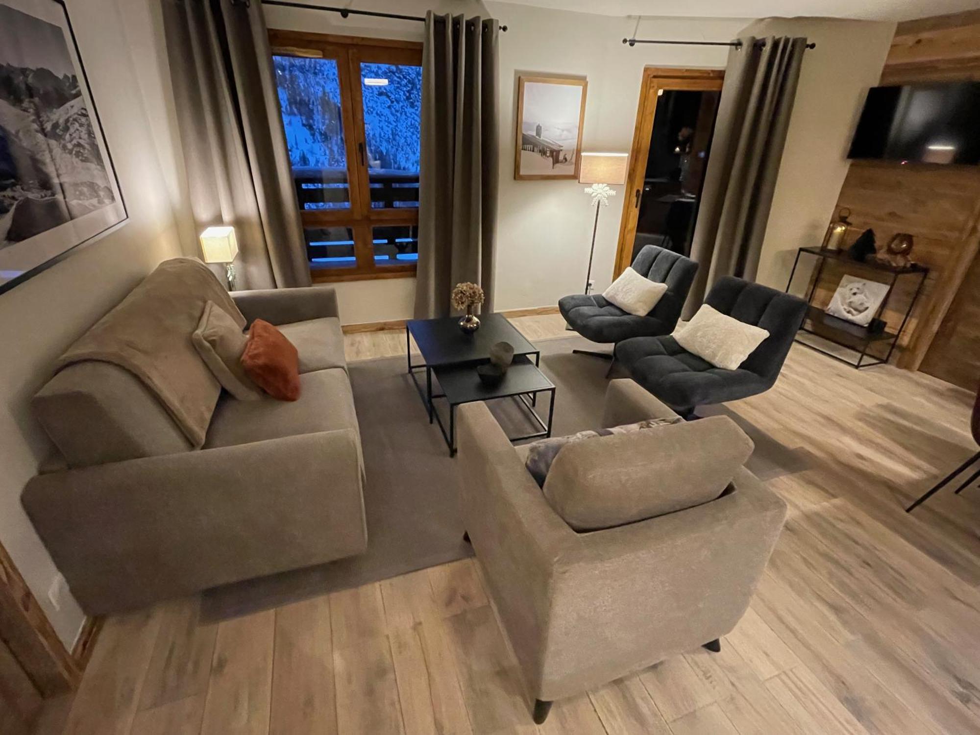 Spacious Ski-In Ski-Out Apartment 4-6 Pax, 161 Sources De Marie Arc 1950 Les Arcs  Exterior photo