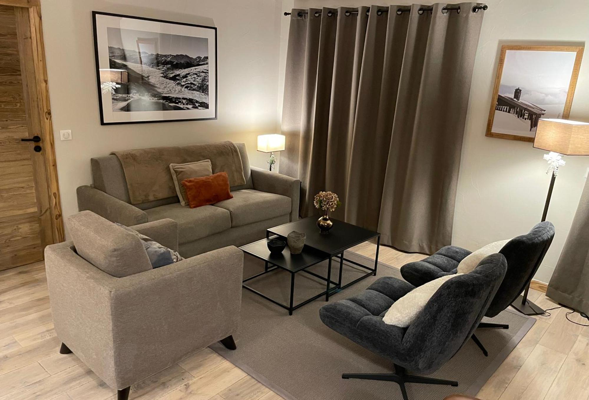 Spacious Ski-In Ski-Out Apartment 4-6 Pax, 161 Sources De Marie Arc 1950 Les Arcs  Exterior photo