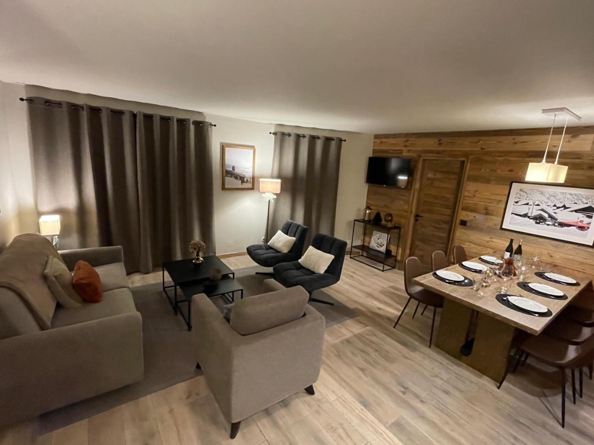 Spacious Ski-In Ski-Out Apartment 4-6 Pax, 161 Sources De Marie Arc 1950 Les Arcs  Exterior photo